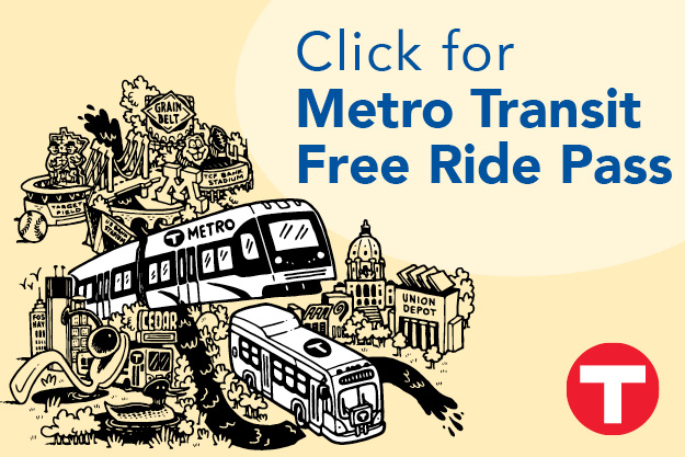 Click for free transit ride link.