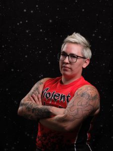 Night Terror is glaring at the camera